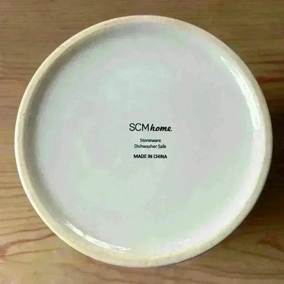 Christmas/Holiday Let It Snow Stoneware Canister Jar From SCM Home - Picture 7 of 8